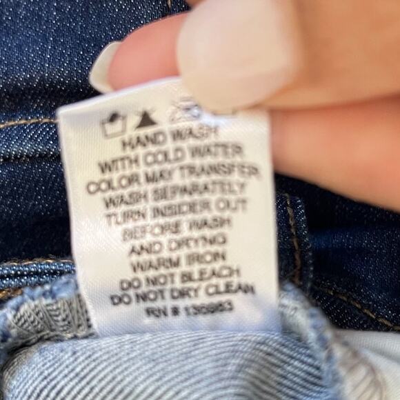 Nichole Lynel Baggy Wide Leg Cargo Oversized Womens Jeans Size M Streetwear Punk - Picture 8 of 8